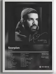 Drake Pop Rap Music Album Cover Poster Aesthetic Rapper Hip Hop Rock Nothing Was The Same Her Loss Canvas Painting Wall Decor