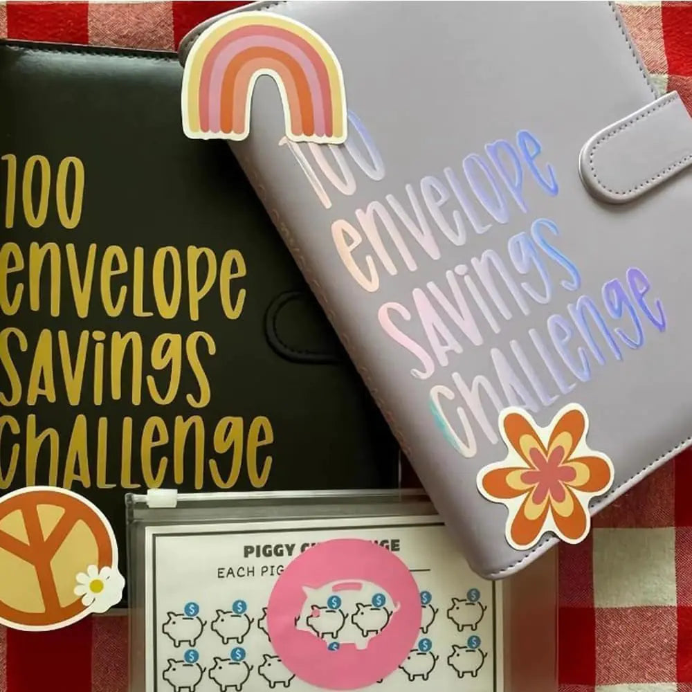 100 Envelope Savings Challenge Binder