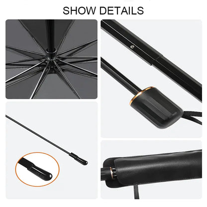 Car Sunshade Umbrella Style Front Glass Sunscreen Heat Insulation